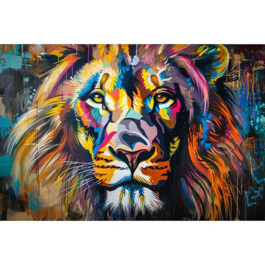 Lion Art Canvas